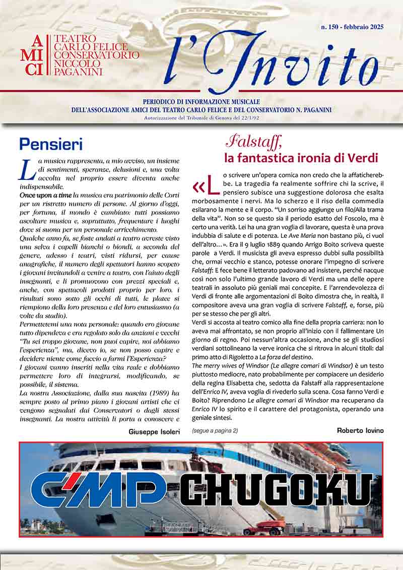 Copertina de L'Invito n. 150